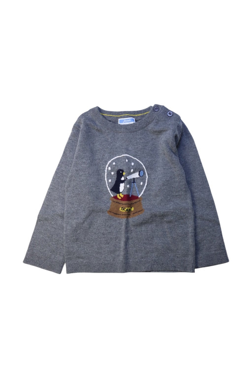 A Grey Crewneck Sweatshirts from Jacadi in size 3T for boy. (Front View)