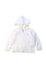 A White Zippered Sweatshirts from Ralph Lauren in size 6-12M for boy. (Front View)