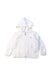 A White Zippered Sweatshirts from Ralph Lauren in size 6-12M for boy. (Front View)