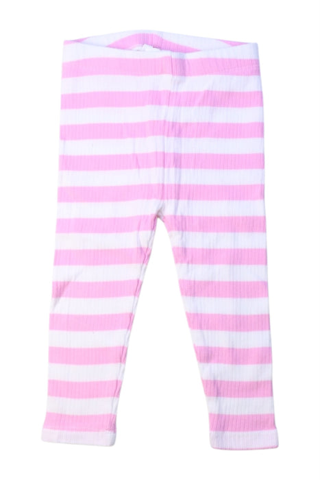 A Pink Leggings from Seed in size 6-12M for girl. (Front View)