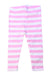 A Pink Leggings from Seed in size 6-12M for girl. (Back View)