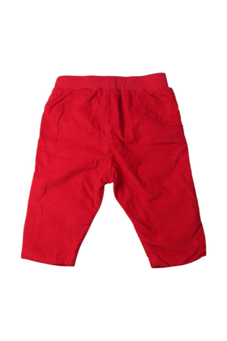 A Red Casual Pants from Jacadi in size 6-12M for boy. (Back View)