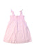 A Pink Sleeveless Dresses from Ralph Lauren in size 3-6M for girl. (Front View)