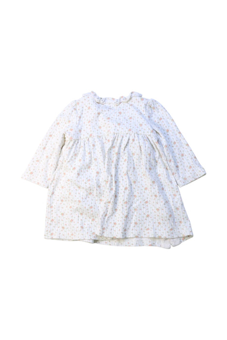 A White Long Sleeve Dresses from Ralph Lauren in size 3-6M for girl. (Back View)