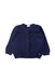 A Navy Cardigans from Petit Bateau in size 3-6M for boy. (Front View)
