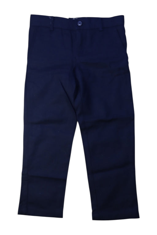 A Navy Casual Pants from Jacadi in size 3T for boy. (Front View)