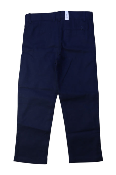 A Navy Casual Pants from Jacadi in size 3T for boy. (Back View)