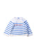 A Blue Cardigans from Petit Bateau in size 6-12M for boy. (Front View)