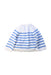 A Blue Cardigans from Petit Bateau in size 6-12M for boy. (Back View)