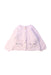 A Pink Cardigans from DPAM in size 6-12M for girl. (Front View)