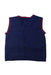 A Navy Sweater Vests from Thomas Brown in size 2T for boy. (Back View)