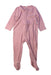 A Pink Onesies from Mori in size 3-6M for girl. (Front View)
