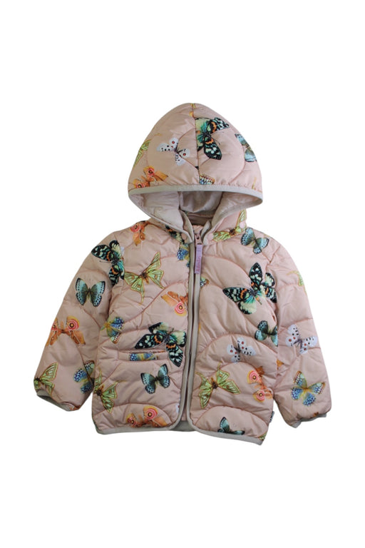 A Multicolour Puffer/Quilted Coats & Outerwear from Molo in size 12-18M for girl. (Front View)