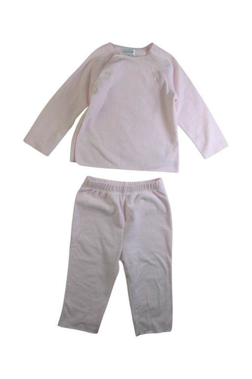 A Pink Pants Sets from Ralph Lauren in size 6-12M for girl. (Front View)