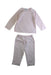 A Pink Pants Sets from Ralph Lauren in size 6-12M for girl. (Front View)