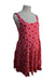 A Red Sleeveless Dresses from Mister Zimi in size Maternity-M for maternity. (Back View)