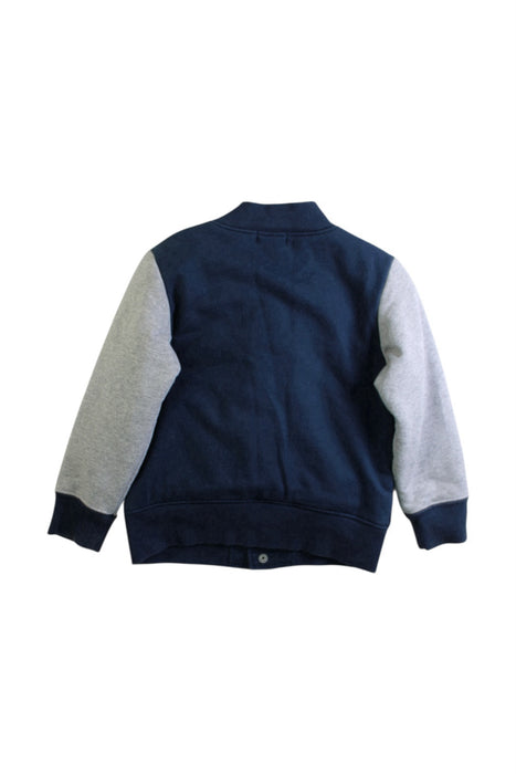 A Navy Lightweight Jackets from Miki House in size 2T for boy. (Back View)