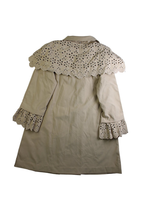 A Beige Coats from Nicholas & Bears in size 12Y for girl. (Back View)