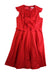 A Red Sleeveless Dresses from Nicholas & Bears in size 12Y for girl. (Front View)