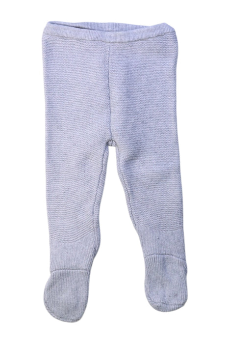 A Blue Casual Pants from Jacadi in size 6-12M for girl. (Front View)