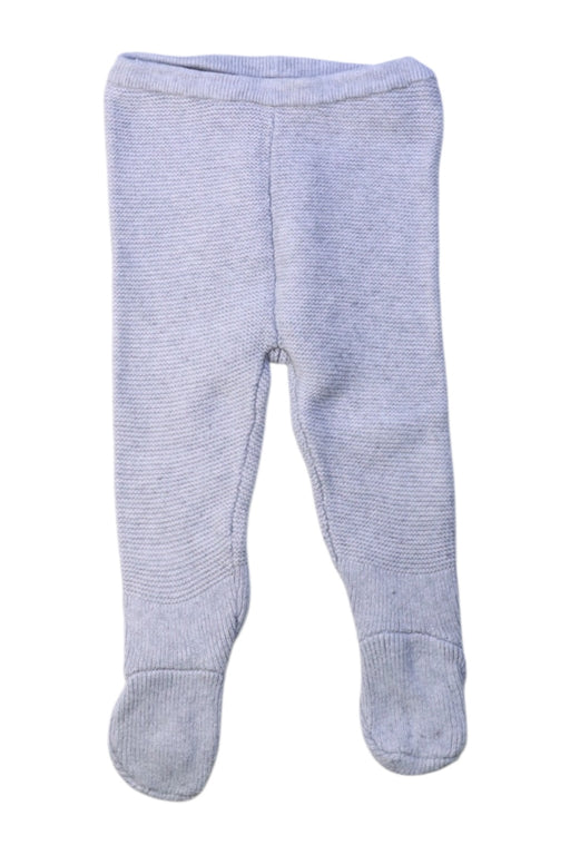 A Blue Casual Pants from Jacadi in size 6-12M for girl. (Front View)
