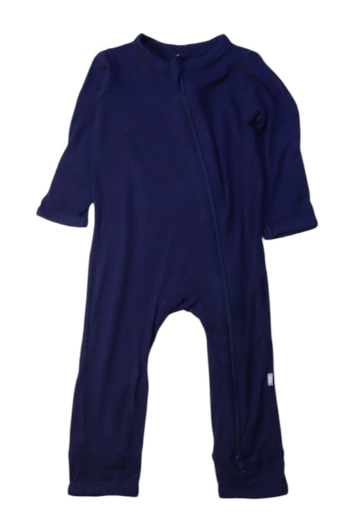 A Navy Onesies from Kyte Baby in size 3-6M for boy. (Front View)