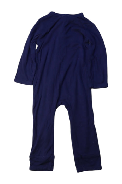 A Navy Onesies from Kyte Baby in size 3-6M for boy. (Back View)