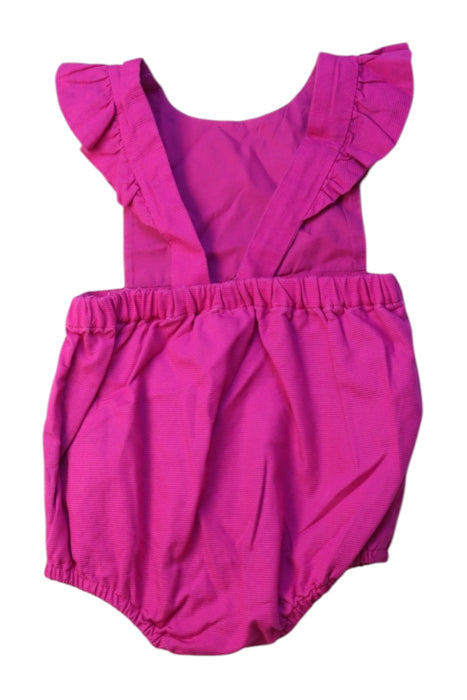 A Pink Sleeveless Rompers from Jacadi in size 6-12M for girl. (Back View)