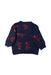 A Navy Crewneck Sweatshirts from Paul Smith in size 6-12M for boy. (Back View)