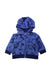 A Blue Hooded Sweatshirts from Catimini in size 3-6M for boy. (Front View)