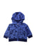 A Blue Hooded Sweatshirts from Catimini in size 3-6M for boy. (Front View)