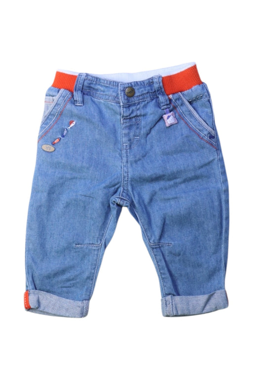 A Blue Jeans from Sergent Major in size 3-6M for boy. (Front View)