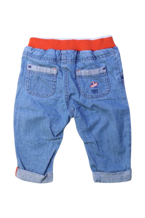 A Blue Jeans from Sergent Major in size 3-6M for boy. (Back View)