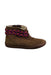 A Brown Booties from Camper in size 3T for girl. (Front View)