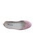 A Pink Flats from Repetto in size 12Y for girl. (Front View)