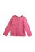 A Pink Cardigans from Petit Bateau in size 3T for girl. (Front View)