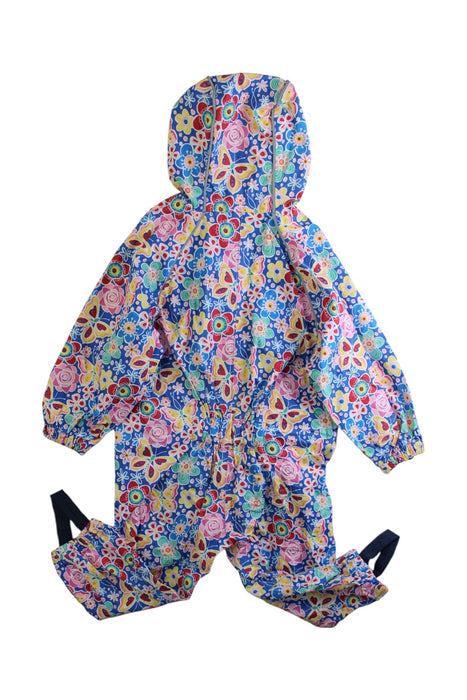 A Multicolour Rain Jackets from Jojo Maman Bébé in size 18-24M for girl. (Back View)