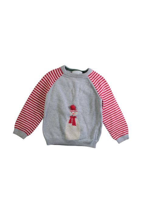 A Grey Knit Sweaters from The Little White Company in size 2T for neutral. (Front View)
