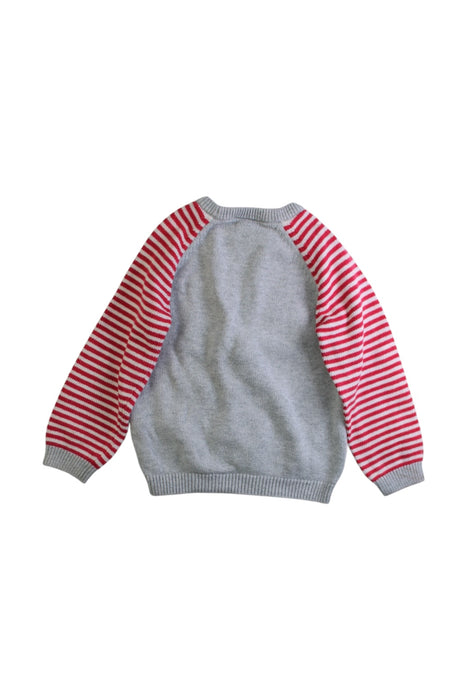 A Grey Knit Sweaters from The Little White Company in size 2T for neutral. (Back View)