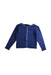 A Navy Cardigans from Agnes B Enfant in size 4T for girl. (Front View)