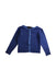 A Navy Cardigans from Agnes B Enfant in size 4T for girl. (Front View)