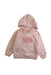 A Pink Hooded Sweatshirts from Marithé & Francois Girbaud in size 2T for girl. (Front View)