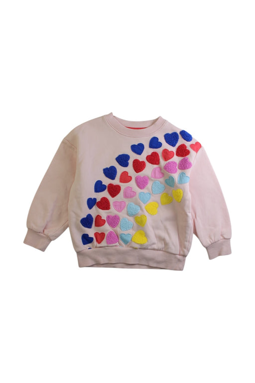 A Multicolour Crewneck Sweatshirts from Boden in size 3T for girl. (Front View)