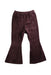 A Burgundy Casual Pants from Monbebe in size 5T for girl. (Back View)