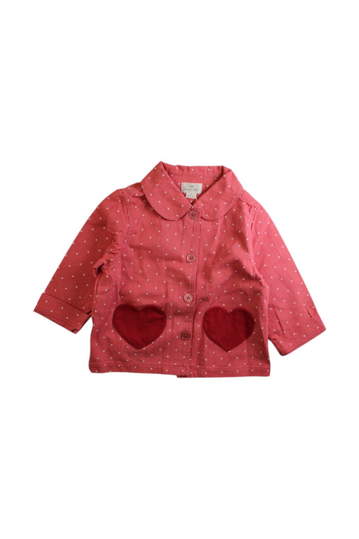 A Pink Lightweight Jackets from Konges Sløjd in size 3T for girl. (Front View)
