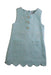 A Blue Sleeveless Dresses from Self-Portrait in size 3T for girl. (Front View)