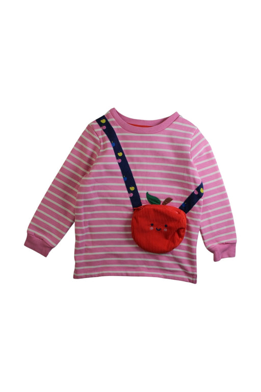 A Pink Sweatshirts from Boden in size 3T for girl. (Front View)