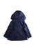 A Navy Rain Jackets from Jacadi in size 4T for neutral. (Back View)
