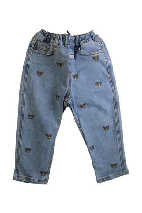 A Blue Jeans from Marithé & Francois Girbaud in size 4T for girl. (Front View)