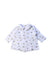 A Blue Long Sleeve Shirts from Bout'Chou in size 0-3M for boy. (Front View)